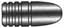 Bullet Mold,
.439" diameter, 370 grain,
single cavity steel mold blocks,
by Lyman